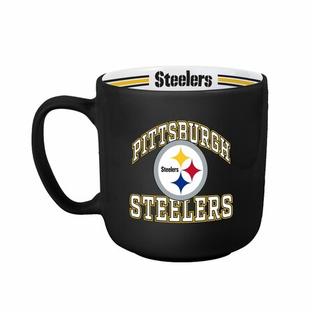 LOGO BRANDS Pittsburgh Steelers 15oz Stripe Mug 625-C15SM